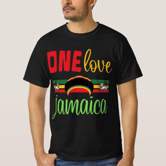 ONE Love Jamaica T-Shirt (Vorderseite)