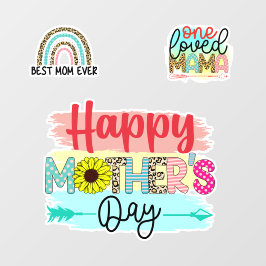 One Love Mama Fensteraufkleber