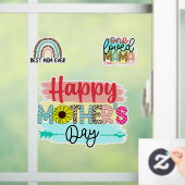 One Love Mama Fensteraufkleber (Zuhause)