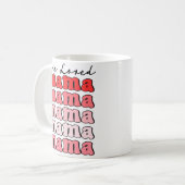 One Love Mama Kaffeetasse (Vorderseite Links)