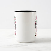 One Love Mama Zweifarbige Tasse (Mittel)