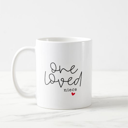 One Love Niece Kaffeetasse (Links)