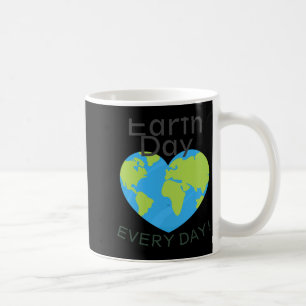 One Love One Earth Earth Day Rette Unseren Planete Kaffeetasse