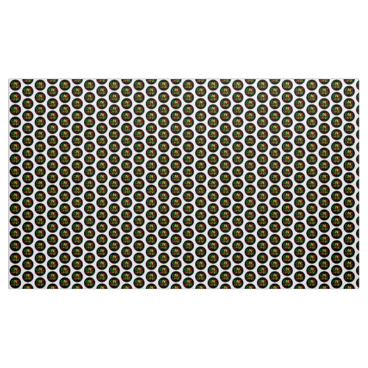 One Love, Reggae design Stoff (Yard (91,4 cm))