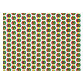 One Love, Reggae design with reggae colors Tischdecke (Vorderseite (Horizontal))