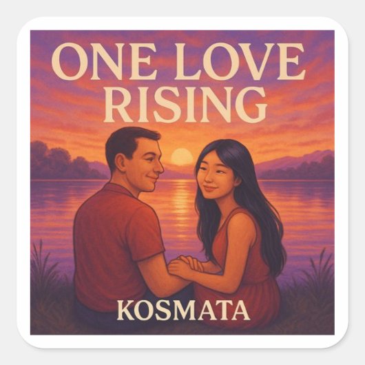 One Love Rising - Aufkleber (Vorderseite)