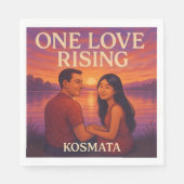 One Love Rising - Serviette (Vorderseite)