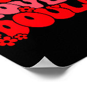 One Loved Doula Happy Valentines Day Doula Midwife Poster (Ecke)