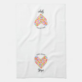 One Loved Gigi Heart Geschirrtuch (Vertikal)