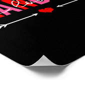 One Loved Grandma Valentines Day Family Matching  Poster (Ecke)