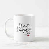 One Loved Lola Kaffeetasse (Links)