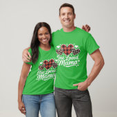 One Loved MAMA Cute Plaid Heart Family Valentine f T-Shirt (Unisex)
