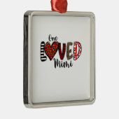 One Loved Mimi Ornament Aus Metall (Rechts)