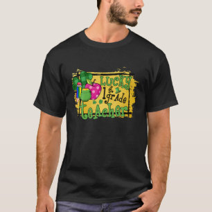 One Lucky 1St Grade Niedlich St Patrick's Day Gesc T-Shirt