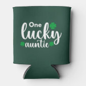 One Lucky Auntie Funny St Patrick Day Dosenkühler (Vorderseite)