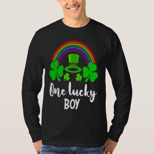 One Lucky Boy St Patrick's Day T-Shirt (Vorderseite)