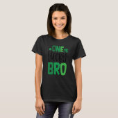 One Lucky Bro C Shamrock Irish Ireland T-Shirt (Vorne ganz)