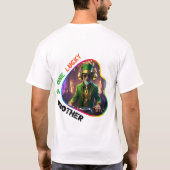 One Lucky Brother - Irish Luck and Laghter T-Shirt (Rückseite)