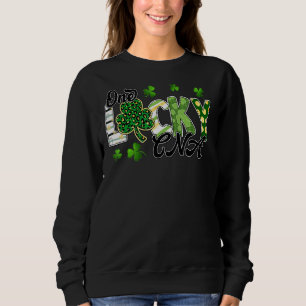 One Lucky Cna Kleeblatts Happy St Patrick S Day Sweatshirt