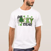 One Lucky CRNA Kleeblatts St Patrick's Day T-Shirt (Vorderseite)
