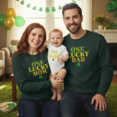 One Lucky Dad | St. Patrick's Day Dad Gift Sweatshirt