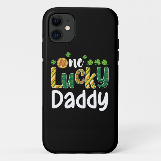 One Lucky Daddy Matching Family St Patrick's Day Case-Mate iPhone Hülle (Rückseite)