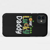 One Lucky Daddy Matching Family St Patrick's Day Case-Mate iPhone Hülle (Rückseite (Horizontal))