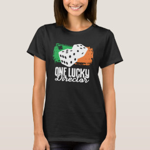 One Lucky Director Dice Game Family Group Matchin T-Shirt