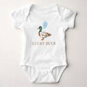 One Lucky Duck Baby Strampler (Vorderseite)
