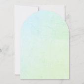 One Lucky Duck Balloon 1st Birthday Einladung (Rückseite)