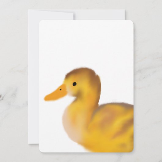 One Lucky Duck Birthday Einladung (Rückseite)