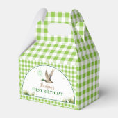 One Lucky Duck Birthday Favor Box Geschenkschachtel (Rückseite)