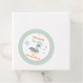 One Lucky Duck & Bubbles Erster Geburtstag Pastete Geschenkanhänger (Beispiel)