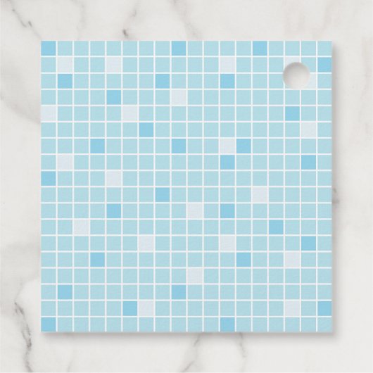 One Lucky Duck First Birthday Party Geschenkanhänger (Rückseite)