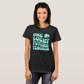 One Lucky Future Teacher St Patrick's Day Teacher T-Shirt (Vorne ganz)