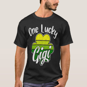 One Lucky Gigi Irish C Oma St Patrick's Day T-Shirt