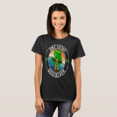 One Lucky Godvater Leprechaun Irish St Patricks T-Shirt (Vorne ganz)