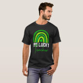 One Lucky Kleeblatt Teacher St Patricku2019s Day T-Shirt (Vorne ganz)