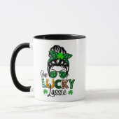 One Lucky Lassie St. Paddy's Tasse (Links)