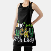 One Lucky Lunch Lady School St Patrick's Day Schürze (InSitu)