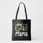 One Lucky Mama Matching Family St Patrick's Day Tasche (Vorderseite)