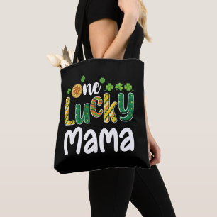One Lucky Mama Matching Family St Patrick's Day Tasche