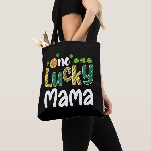 One Lucky Mama Matching Family St Patrick's Day Tasche (Von Nahem)