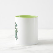 One Lucky Mama Retro St. Patrick's Day Tasse (Zentrum)