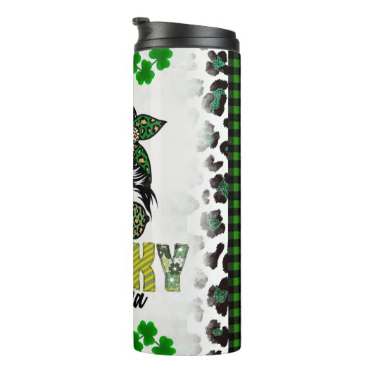 One Lucky Mama Thermosbecher (Nach rechts gedreht)