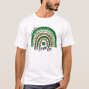 One Lucky Meme St Patricks Day Rainbow Irish Lucky T-Shirt