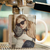 One Lucky Mops Mama St. Patrick's Day Foto Kaffeetasse