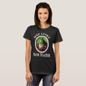 One Lucky Music Piano Teacher Gnome St Patrick's D T-Shirt (Vorne ganz)