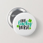 One Lucky Nurse Button (Vorne & Hinten)