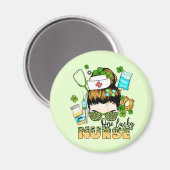 One Lucky Nurse St. Patrick's Magnet (Vorderseite/Rückseite)